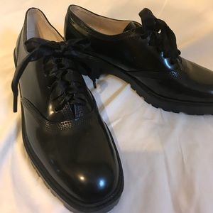 Black oxfords from Zara